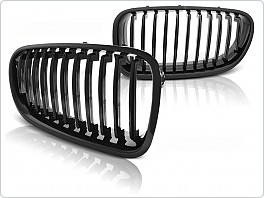 Přední maska, ledvinky BMW F10, F11 2010-, černá lesklá, SKLADEM