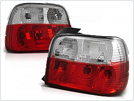 Zadní světla, lampy BMW E36 compact, 1990-1999, bílé, červené LTBM01