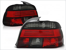 Zadní světla, lampy BMW E39 sedan, 1995-2000, kouřové, červené LTBM14