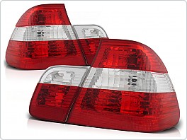 Zadní světla, lampy BMW E46 sedan, 1998-2001, bílé, červené LTBM16
