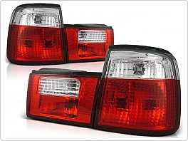 Zadní světla, lampy BMW E34 sedan, 1988-1995, bílé, červené LTBM25