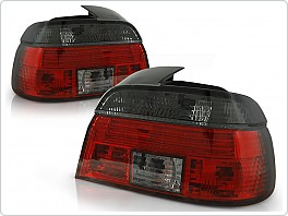 Zadní světla, lampy BMW E39 sedan, 1995-2000, kouřové, červené LTBM35