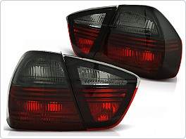Zadní světla, lampy BMW E90 sedan, 2005-2008, kouřové, červené LTBM31