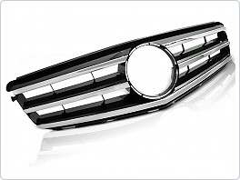 Přední maska Avantgarde Mercedes W204 2007-2014 chrom, černá