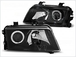 Přední světlomety Audi A4, 1995-1998, černé black LPAU56