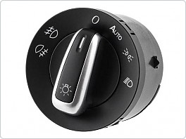 Spínač světel VW chrom.