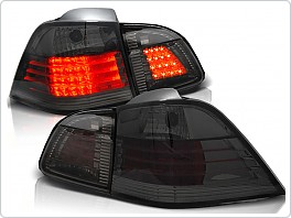 Zadní světla, světlomety, lampy LED BMW E61, 2004-2007, combi, kouřové LDBM35
