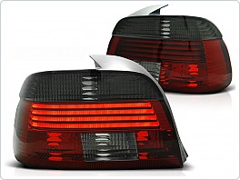 Zadní světla, lampy LED BMW E39, 2000-2003, kouřové, červené LDBM66