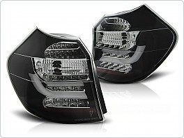 Zadní světla LED, BMW 1, E87,E81, 2004-2007, černé, čiré LDBM85