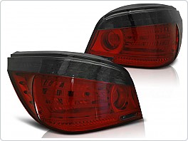 Zadní světla, lampy BMW E60, 2003-2007, LED červené, kouřové LDBMA1