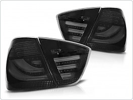 Zadní světla, lampy BMW E90, 2005-2008, LED BAR, kouřová LDBMA8