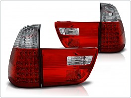 Zadní světla, lampy BMW X5 E53, 1999-2006, LED červené, bílé LDBMA3