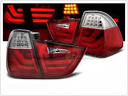 Zadní světla BMW E91 touring, 2009-2011, bílo-červené