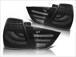 Zadní světla, lampy BMW E90, 2009-2011, LED BAR, kouřová LDBMB2