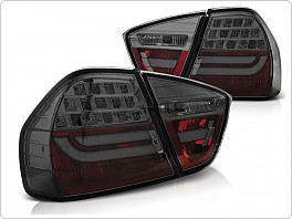 Zadní světla, lampy BMW E90 2005-2008, LED BAR kouřové LDBMC9