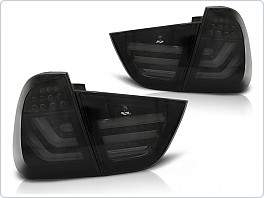 Zadní světla, lampy BMW E91, 2009-2011, LED BAR, kouřová LDBMC2