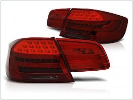 Zadní světla BMW E92, 2006-2010, LED BAR, červené, kouřové LDBME5