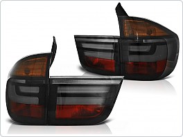 Zadní světla LED, BMW X5, E70 2007-2010, LED BAR kouřové LDBME3