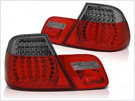 Zadní světla BMW E46 coupe, 1999-2003 červená,kouřová, s led dynamickým blinkrem