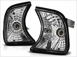 Přední blinkry BMW E34, 1988-1995, čiré, chrom 1