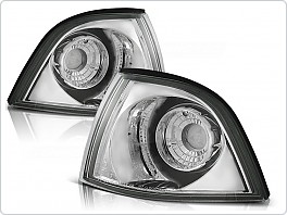 Přední blinkry BMW E36 coupe, cabrio, 1990-1999, čiré, chrom