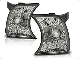 Přední blinkry BMW E34, 1988-1995, čiré, chrom 2