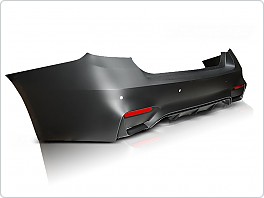 Zadní nárazník BMW F30, sedan M3 Style, s PDC, otvory pro park. senzory ZTBM32