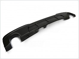 Difuzor zadního nárazníku BMW F10,F11 2011-2016 pro dvě koncovky výfuku