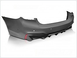 Zadní nárazník BMW G30, 2017- M5 style PDC