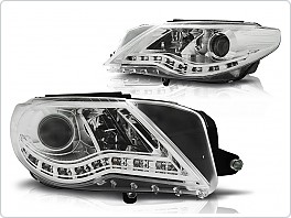 Přední světla Volkswagen Passat 3CC, 2008-2012, LED Daylight, chrom, LPVWJ4