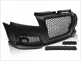 Přední nárazník Audi A3 8P 2008-2012, RS style, černá, ZPAU08