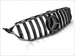 Přední maska Mercedes W205 2014-2018, GT-R styl, lesklá černá