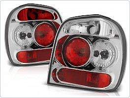 Zadní světla, lampy Volkswagen Polo 6N, 1994-1999, čiré, chrom LTVW06