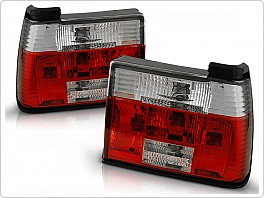 Zadní světla, lampy Volkswagen Jetta, 1984-1991, čiré, červené LTVW28