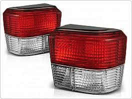 Zadní světla, lampy Volkswagen T4, 1990-2003, bílé, červené LTVW46