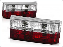 Zadní světla, lampy Volkswagen Golf 1, 1974-1983, čiré/červené