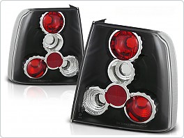 Zadní světla, lampy Volkswagen Passat B5 3B sedan, 1997-2000, čiré/černé black 2