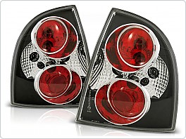 Zadní světla, lampy Volkswagen Passat 3BG sedan, 2001-2004, čiré, black LTVW79
