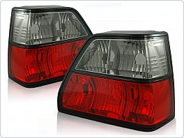 Zadní světlomety, světla, lampy Volkswagen Golf 2, 1984-1991, kouřové, červené LTVW81