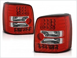 Zadní světla, lampy LED Volkswagen Passat B5 3B combi, 1997-2000, čiré, červené LDVW17