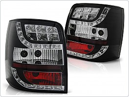 Zadní světlomety, světla, lampy LED Volkswagen Passat B5 3B combi, 1997-2000, čiré, černé black LDVW76