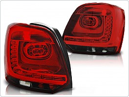 Zadní světla VW Polo 6R, 2009-2013, červené, kouřové LDVWB3