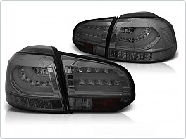 Zadní světlomety, světla, lampy LED BAR Volkswagen Golf 6, 2009-2012, kouřové LDVWD1