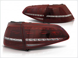 Zadní světla VW Golf 7 2013-2017 červené, čiré