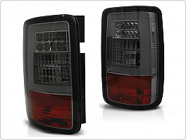 Zadní světlomety, světla, lampy VW Caddy, 2003-2014, LED BAR, kouřové LDVWF8
