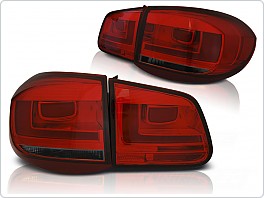 Zadní světla LED BAR VW Tiguan 2007-2011 červená,kouřová