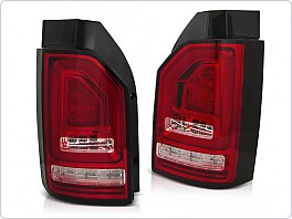Zadní světla VW T6 2015-, LED BAR, s dynamickým blinkrem, červená