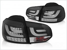 Zadní světla, lampy VW Golf 6, 2008-2012, LED, černé
