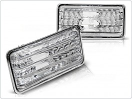 Boční blinkry  Seat Ibiza, 1993-1995, chrom/crystal