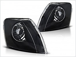 Přední blinkry Volkswagen Passat B5 3B, 1996-2000, čiré/black 